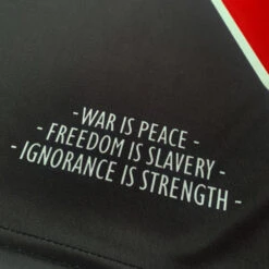 Inspired By Nineteen Eighty-Four: Winston Smith Football Shirt -ThinkWear Collective Sales nineteen eighty four football shirt design alt5 1000x1000 1