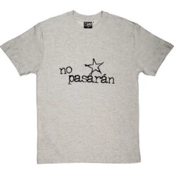 No Pasarán T-Shirt -ThinkWear Collective Sales no pasaran tshirt 1 lightoxfordtshirt