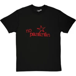 No Pasarán T-Shirt -ThinkWear Collective Sales no pasaran tshirt 5 blacktshirt