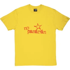 No Pasarán T-Shirt -ThinkWear Collective Sales no pasaran tshirt 5 yellowtshirt