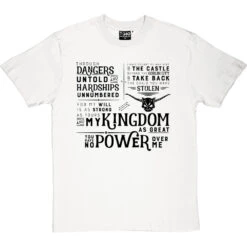 You Have No Power Over Me T-Shirt -ThinkWear Collective Sales no power over me tshirt 1 whitetshirt