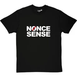 Nonce Sense T-Shirt -ThinkWear Collective Sales nonce sense 2 blacktshirt