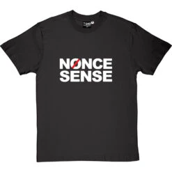 Nonce Sense T-Shirt -ThinkWear Collective Sales nonce sense 2 charcoaltshirt