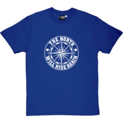 The North Will Rise Again (Compass) T-Shirt -ThinkWear Collective Sales north rise again compass tshirt 2 royalbluetshirt