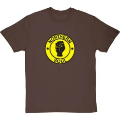 Northern Soul Logo T-Shirt -ThinkWear Collective Sales northernsoul hazelnuttshirt