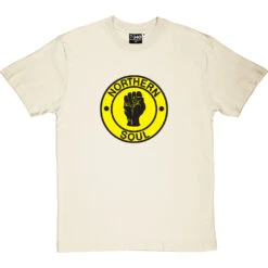 Northern Soul Logo T-Shirt -ThinkWear Collective Sales northernsoul naturaltshirt