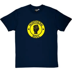 Northern Soul Logo T-Shirt -ThinkWear Collective Sales northernsoul navybluetshirt