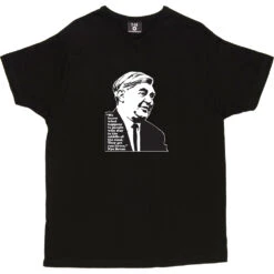 Nye Bevan "Middle Of The Road" Quote T-Shirt -ThinkWear Collective Sales nye bevan middle road tshirt black mens v neck tshirt