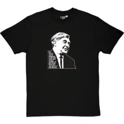 Nye Bevan "Middle Of The Road" Quote T-Shirt -ThinkWear Collective Sales nye bevan middle road tshirt blacktshirt