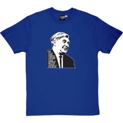 Nye Bevan "Middle Of The Road" Quote T-Shirt -ThinkWear Collective Sales nye bevan middle road tshirt royalbluetshirt