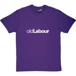 Old Labour T-Shirt -ThinkWear Collective Sales old labour tshirt 2 purpletshirt