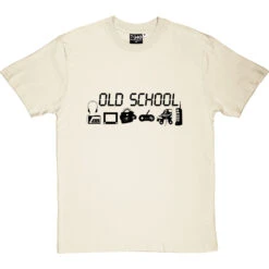 Old School T-Shirt -ThinkWear Collective Sales old school tshirt 1 naturaltshirt
