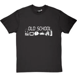 Old School T-Shirt -ThinkWear Collective Sales old school tshirt 2 charcoaltshirt