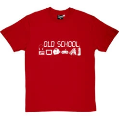 Old School T-Shirt -ThinkWear Collective Sales old school tshirt 2 redtshirt