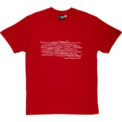 On The Origin Of Species Opening Lines T-Shirt -ThinkWear Collective Sales origin of species tshirt 2 redtshirt
