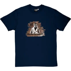 Jean-Paul Sartre: Original Existentialist T-Shirt -ThinkWear Collective Sales original existentialist tshirt navybluetshirt