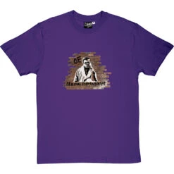 Jean-Paul Sartre: Original Existentialist T-Shirt -ThinkWear Collective Sales original existentialist tshirt purpletshirt
