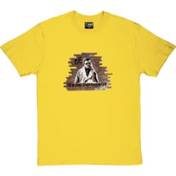 Jean-Paul Sartre: Original Existentialist T-Shirt -ThinkWear Collective Sales original existentialist tshirt yellowtshirt
