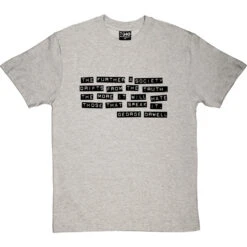 George Orwell "Truth" Quote T-Shirt -ThinkWear Collective Sales orwell truth quote tshirt 1 lightoxfordtshirt