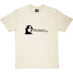 Oscar Wilde "Drinking Classes" Quote T-Shirt -ThinkWear Collective Sales oscar wilde drinking classes tshirt naturaltshirt
