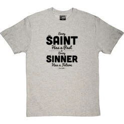 Oscar Wilde "Saint And Sinner" Quote T-Shirt -ThinkWear Collective Sales oscar wilde saint tshirt 1 lightoxfordtshirt
