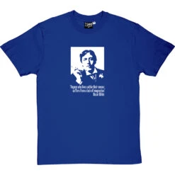 Oscar Wilde "Within Their Means" Quote T-Shirt -ThinkWear Collective Sales oscarwildemeans royalbluetshirt