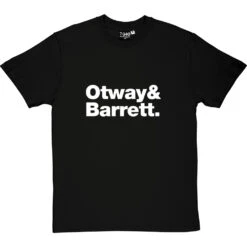 John Otway And Wild Willy Barrett Line-Up T-Shirt 31 John Otway And Wild Willy Barrett Line-Up T-Shirt -ThinkWear Collective Sales otway and barrett line up tshirt 2 blacktshirt