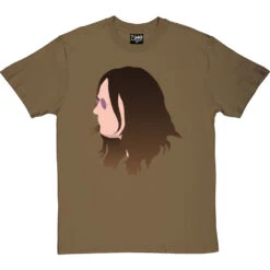 Ozzy Osbourne Portrait T-Shirt -ThinkWear Collective Sales ozzy osbourne profile tshirt olivetshirt