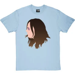 Ozzy Osbourne Portrait T-Shirt -ThinkWear Collective Sales ozzy osbourne profile tshirt skybluetshirt