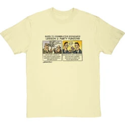 Guide To Conservative Economics: Party Funding T-Shirt -ThinkWear Collective Sales party funding tshirt naturaltshirt