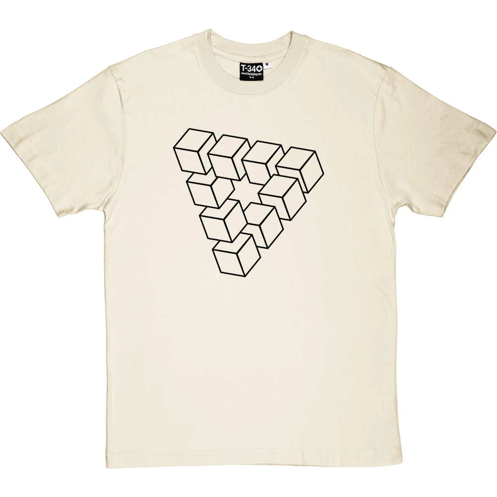 Penrose Triangle T-Shirt 5 Penrose Triangle T-Shirt - Image 5