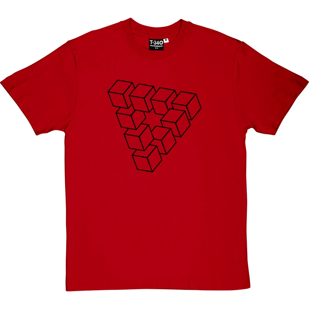 Penrose Triangle T-Shirt 15 Penrose Triangle T-Shirt - Image 15