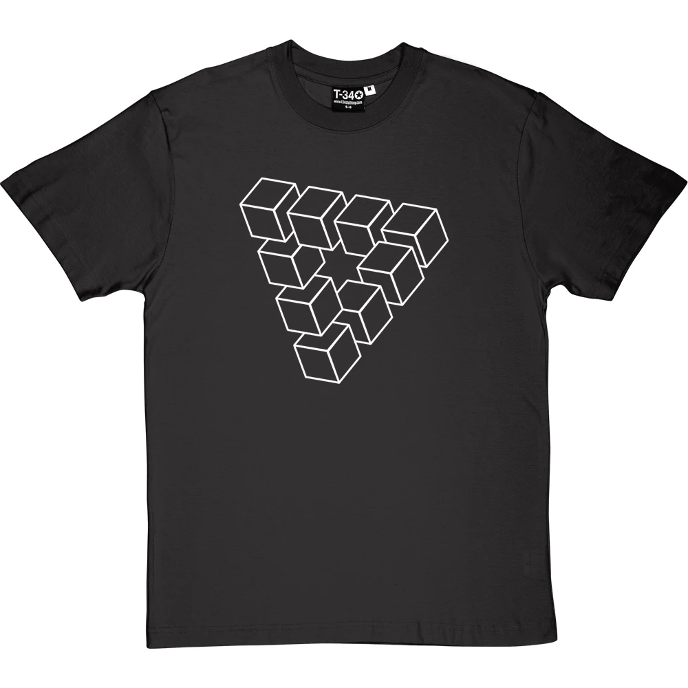 Penrose Triangle T-Shirt 8 Penrose Triangle T-Shirt - Image 8