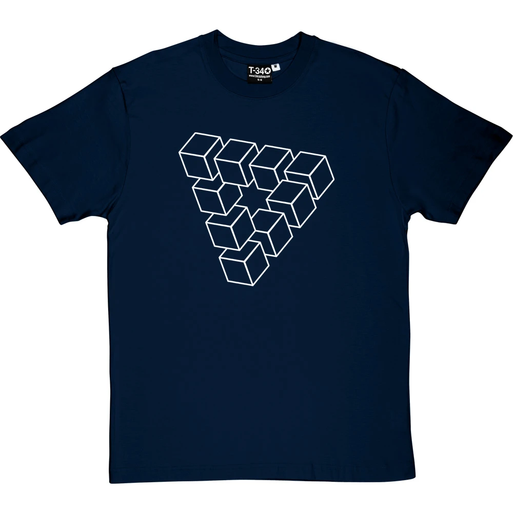 Penrose Triangle T-Shirt 4 Penrose Triangle T-Shirt - Image 4