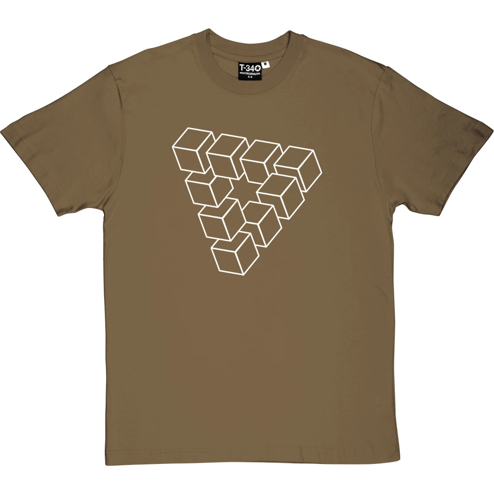 Penrose Triangle T-Shirt 6 Penrose Triangle T-Shirt - Image 6