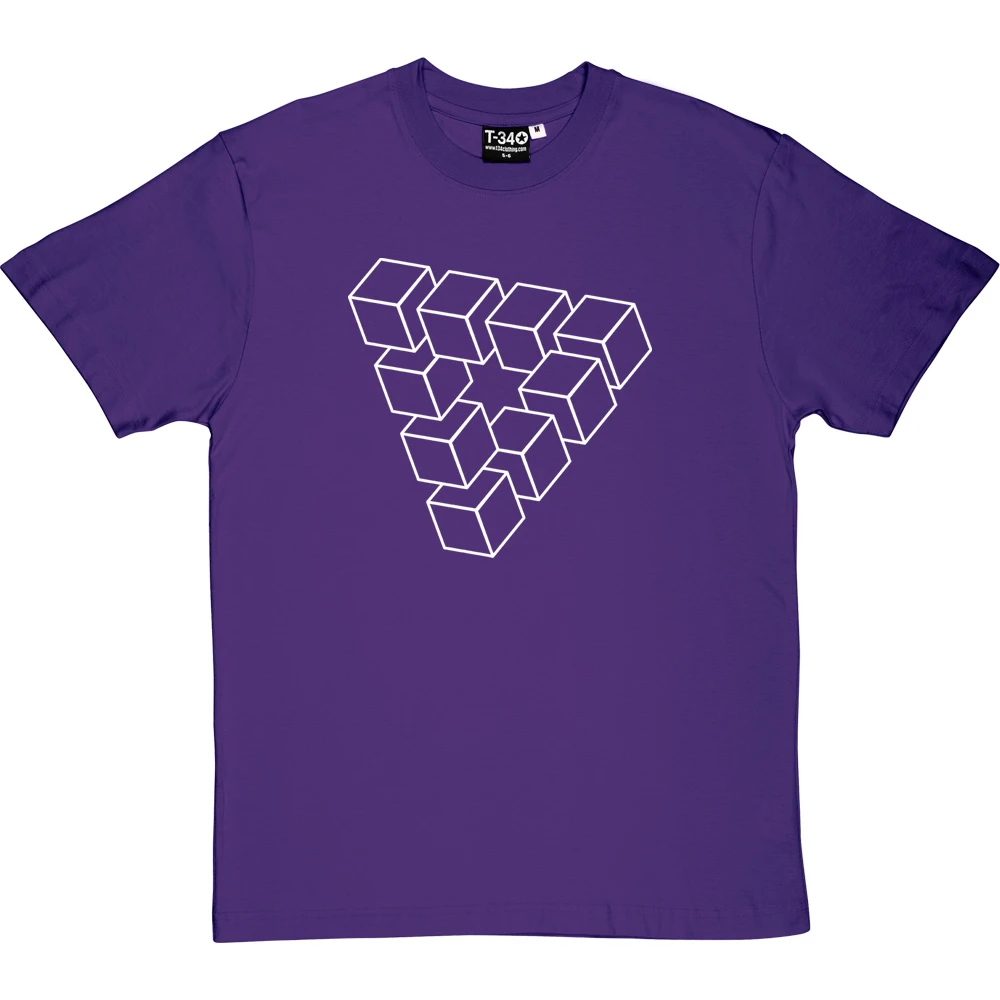 Penrose Triangle T-Shirt 3 Penrose Triangle T-Shirt - Image 3