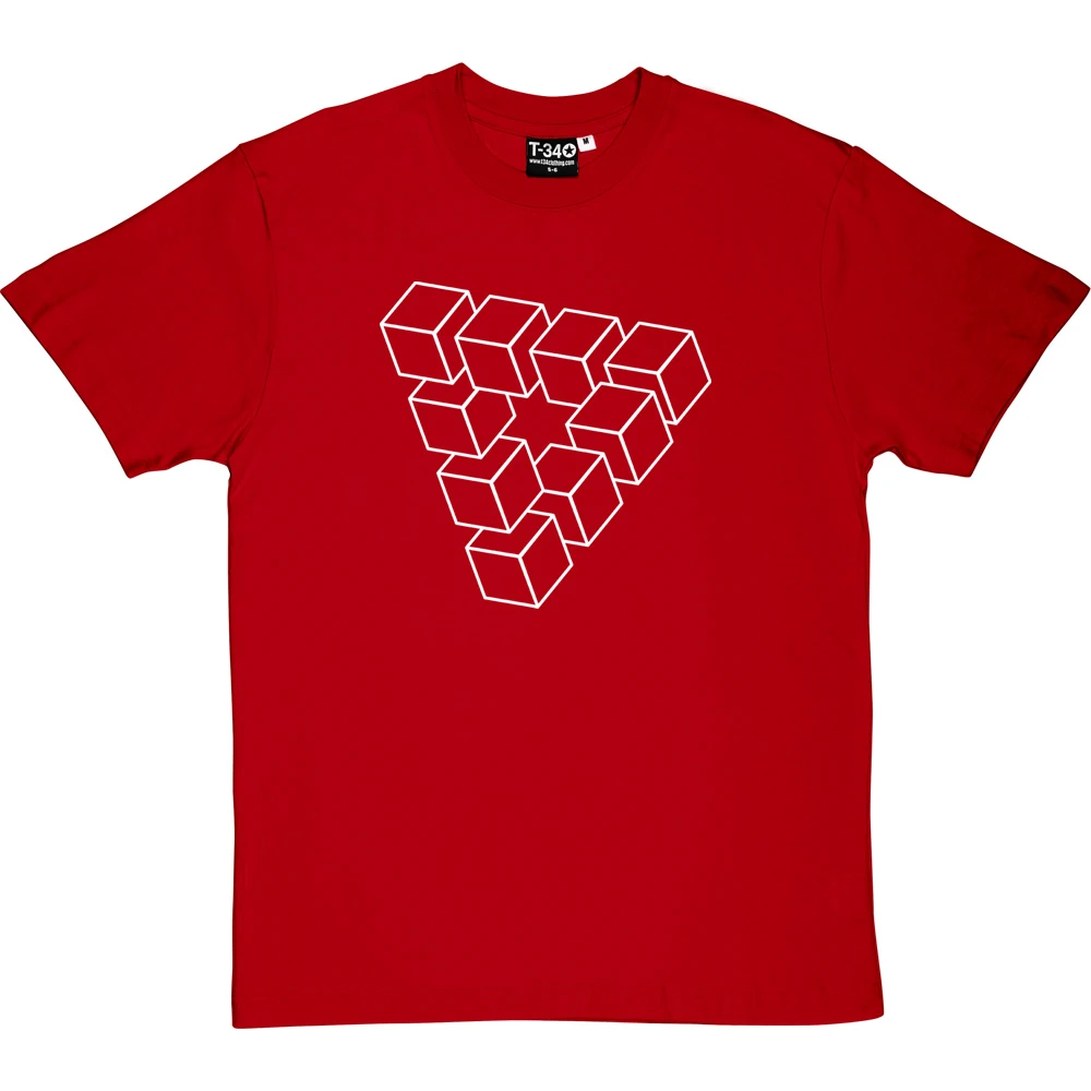 Penrose Triangle T-Shirt 10 Penrose Triangle T-Shirt - Image 10