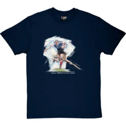 "The Perfect Tackle From Behind" T-Shirt -ThinkWear Collective Sales perfect tackle tshirt 178 navybluetshirt