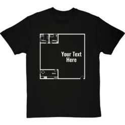 Personalised Floor Plan T-Shirt