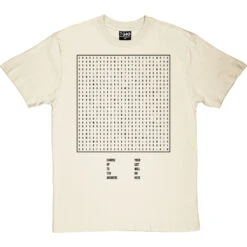 Personalised Word Search T-Shirt -ThinkWear Collective Sales personalised wordsearch tshirt 1 naturaltshirt
