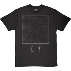 Personalised Word Search T-Shirt -ThinkWear Collective Sales personalised wordsearch tshirt 2 charcoaltshirt