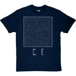 Personalised Word Search T-Shirt -ThinkWear Collective Sales personalised wordsearch tshirt 2 navybluetshirt