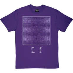 Personalised Word Search T-Shirt -ThinkWear Collective Sales personalised wordsearch tshirt 2 purpletshirt