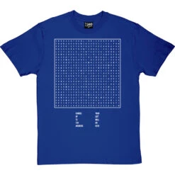 Personalised Word Search T-Shirt -ThinkWear Collective Sales personalised wordsearch tshirt 2 royalbluetshirt