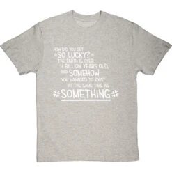 You Exist At The Same Time As Personalised T-Shirt -ThinkWear Collective Sales personalised you exist at the same time as tshirt 2 lightoxfordtshirt