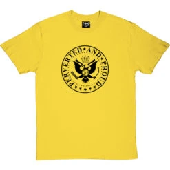 Perverted And Proud T-Shirt -ThinkWear Collective Sales perverted and proud tshirt 1 yellowtshirt