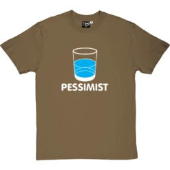 Pessimist T-Shirt -ThinkWear Collective Sales pessimist tshirt 2 olivetshirt