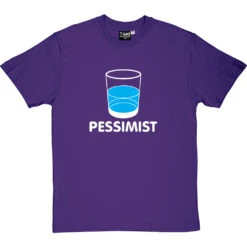 Pessimist T-Shirt -ThinkWear Collective Sales pessimist tshirt 2 purpletshirt