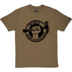 The North Is Not A Petri Dish T-Shirt -ThinkWear Collective Sales petri dish tshirt 1 olivetshirt