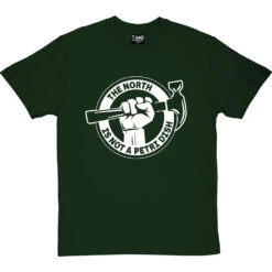 The North Is Not A Petri Dish T-Shirt -ThinkWear Collective Sales petri dish tshirt 2 bottlegreentshirt